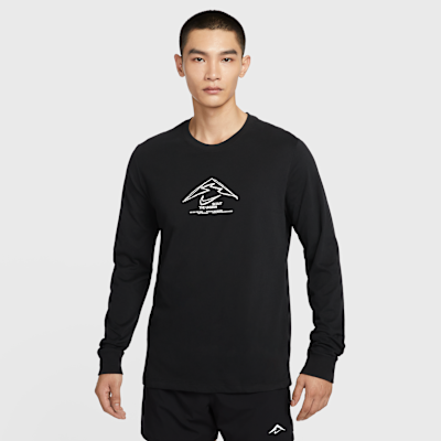 Nike Trail Men's Dri-FIT Long-Sleeve Running T-Shirt. Nike JP